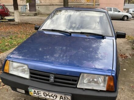 Синий ВАЗ 21099, объемом двигателя 1.5 л и пробегом 212 тыс. км за 1200 $, фото 1 на Automoto.ua