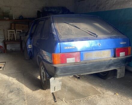 Синий ВАЗ 21099, объемом двигателя 1.5 л и пробегом 77 тыс. км за 662 $, фото 1 на Automoto.ua