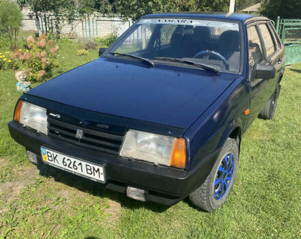 Синий ВАЗ 21099, объемом двигателя 1.5 л и пробегом 100 тыс. км за 1300 $, фото 1 на Automoto.ua