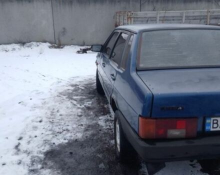 Синий ВАЗ 21099, объемом двигателя 1 л и пробегом 1 тыс. км за 652 $, фото 1 на Automoto.ua