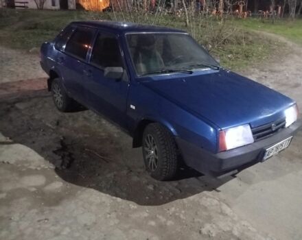 Синій ВАЗ 21099, об'ємом двигуна 1.5 л та пробігом 120 тис. км за 850 $, фото 1 на Automoto.ua