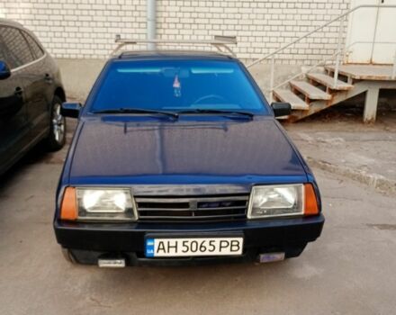 Синій ВАЗ 21099, об'ємом двигуна 1.5 л та пробігом 200 тис. км за 1150 $, фото 1 на Automoto.ua