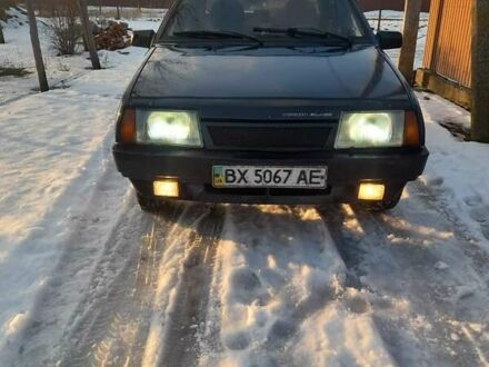 Синий ВАЗ 21099, объемом двигателя 1.6 л и пробегом 223 тыс. км за 1000 $, фото 1 на Automoto.ua