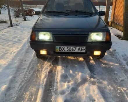 Синий ВАЗ 21099, объемом двигателя 1.6 л и пробегом 223 тыс. км за 1000 $, фото 1 на Automoto.ua