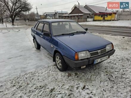 Синій ВАЗ 21099, об'ємом двигуна 1.5 л та пробігом 190 тис. км за 1900 $, фото 1 на Automoto.ua