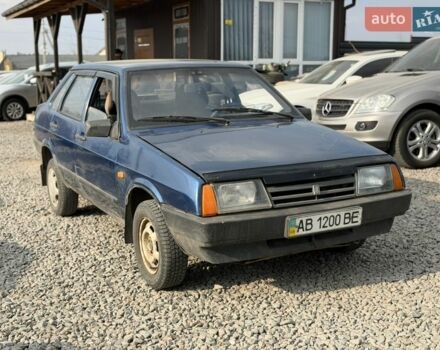 Синій ВАЗ 21099, об'ємом двигуна 1.5 л та пробігом 87 тис. км за 1200 $, фото 1 на Automoto.ua