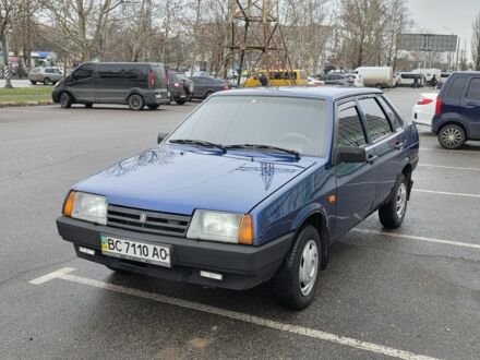 Синій ВАЗ 21099, об'ємом двигуна 1.6 л та пробігом 250 тис. км за 1650 $, фото 1 на Automoto.ua