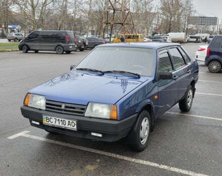 Синий ВАЗ 21099, объемом двигателя 1.6 л и пробегом 250 тыс. км за 1650 $, фото 1 на Automoto.ua