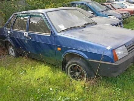 Синий ВАЗ 21099, объемом двигателя 1.5 л и пробегом 1000 тыс. км за 471 $, фото 1 на Automoto.ua