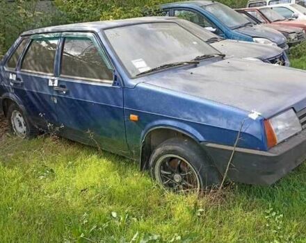 Синий ВАЗ 21099, объемом двигателя 1.5 л и пробегом 1000 тыс. км за 471 $, фото 1 на Automoto.ua