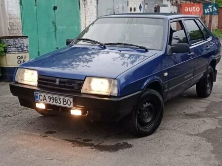 ВАЗ 21099 2006 в Умани на Automoto.ua Синий ВАЗ 21099, объемом двигателя 1.6 л и пробегом 230 тыс. км за 1206 $, фото 1 на Automoto.ua