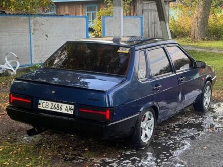 Синій ВАЗ 21099, об'ємом двигуна 1.5 л та пробігом 196 тис. км за 1304 $, фото 1 на Automoto.ua
