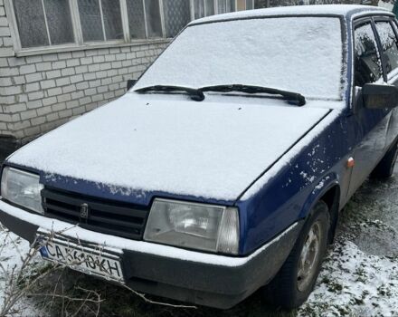 Синий ВАЗ 21099, объемом двигателя 1.5 л и пробегом 150 тыс. км за 1100 $, фото 1 на Automoto.ua