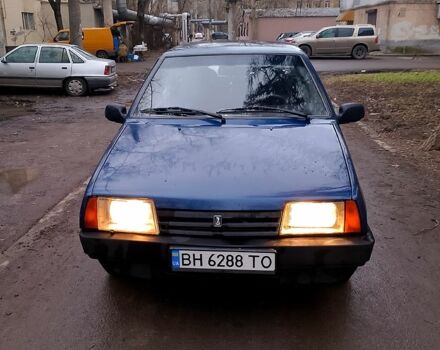 Синій ВАЗ 21099, об'ємом двигуна 1.5 л та пробігом 200 тис. км за 1400 $, фото 1 на Automoto.ua
