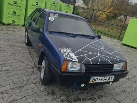 Синій ВАЗ 21099, об'ємом двигуна 1.5 л та пробігом 333 тис. км за 1200 $, фото 1 на Automoto.ua