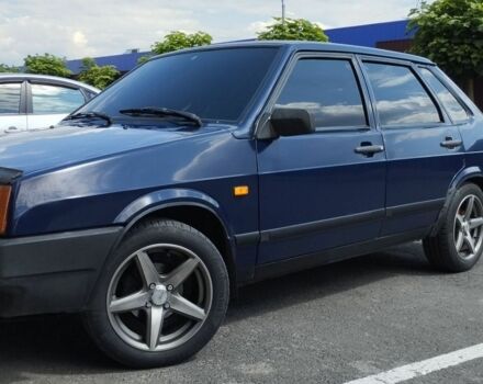Синий ВАЗ 21099, объемом двигателя 1.5 л и пробегом 168 тыс. км за 2350 $, фото 1 на Automoto.ua