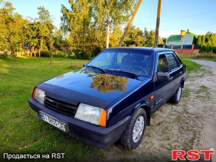 Синій ВАЗ 21099, об'ємом двигуна 1.5 л та пробігом 200 тис. км за 1200 $, фото 1 на Automoto.ua