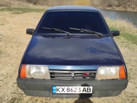 ВАЗ 21099 2006 в Харькове на Automoto.ua Синий ВАЗ 21099, объемом двигателя 1.5 л и пробегом 80 тыс. км за 2500 $, фото 1 на Automoto.ua