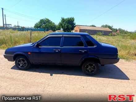 Синій ВАЗ 21099, об'ємом двигуна 1.5 л та пробігом 70 тис. км за 1300 $, фото 1 на Automoto.ua