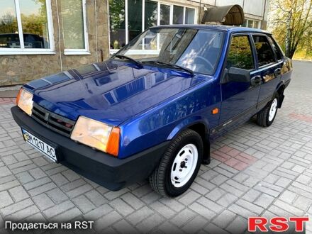 Синий ВАЗ 21099, объемом двигателя 1.5 л и пробегом 62 тыс. км за 3000 $, фото 1 на Automoto.ua
