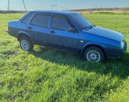 Синій ВАЗ 21099, об'ємом двигуна 1.5 л та пробігом 187 тис. км за 1483 $, фото 1 на Automoto.ua
