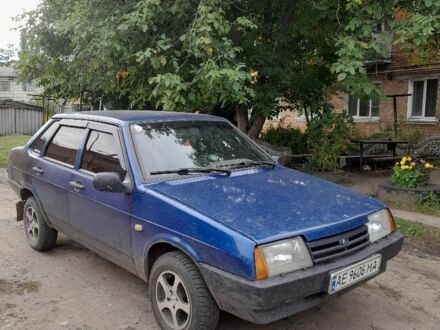 Синий ВАЗ 21099, объемом двигателя 0 л и пробегом 1000 тыс. км за 1450 $, фото 1 на Automoto.ua