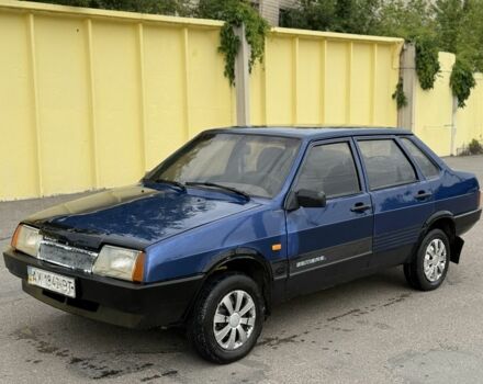 Синий ВАЗ 21099, объемом двигателя 0 л и пробегом 200 тыс. км за 900 $, фото 1 на Automoto.ua