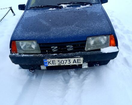 Синий ВАЗ 21099, объемом двигателя 1.6 л и пробегом 20000 тыс. км за 1650 $, фото 1 на Automoto.ua