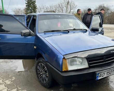 Синій ВАЗ 21099, об'ємом двигуна 0 л та пробігом 3 тис. км за 1400 $, фото 1 на Automoto.ua