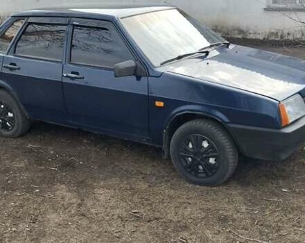 Синій ВАЗ 21099, об'ємом двигуна 1.6 л та пробігом 250 тис. км за 2500 $, фото 1 на Automoto.ua