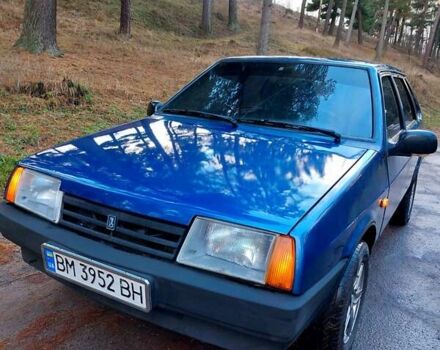 Синий ВАЗ 21099, объемом двигателя 1.6 л и пробегом 277 тыс. км за 1500 $, фото 1 на Automoto.ua