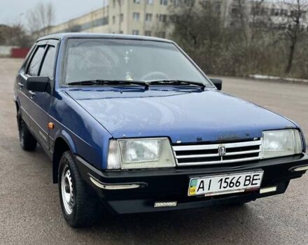 Синий ВАЗ 21099, объемом двигателя 1.6 л и пробегом 264 тыс. км за 1500 $, фото 1 на Automoto.ua