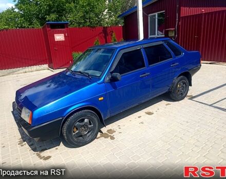 Синий ВАЗ 21099, объемом двигателя 1.6 л и пробегом 0 тыс. км за 1999 $, фото 1 на Automoto.ua