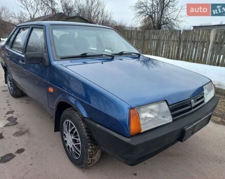 Синій ВАЗ 21099, об'ємом двигуна 1.6 л та пробігом 108 тис. км за 2850 $, фото 1 на Automoto.ua