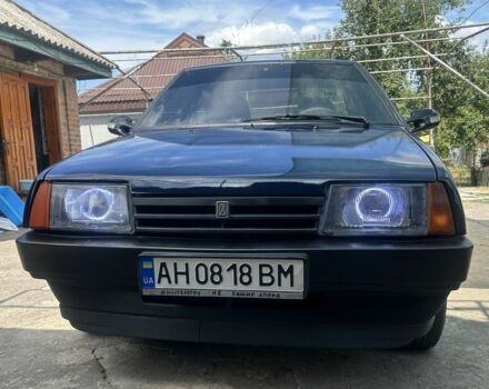 Синий ВАЗ 21099, объемом двигателя 1.6 л и пробегом 280 тыс. км за 1784 $, фото 1 на Automoto.ua