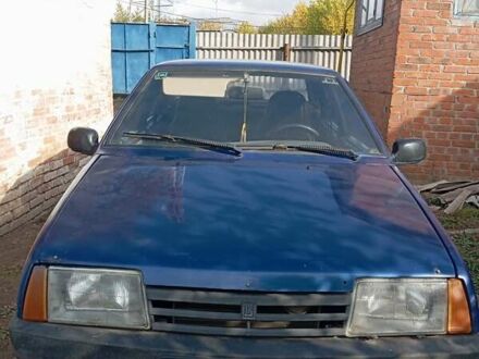 Синій ВАЗ 21099, об'ємом двигуна 1.6 л та пробігом 200 тис. км за 2100 $, фото 1 на Automoto.ua