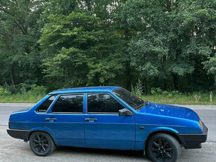 Синій ВАЗ 21099, об'ємом двигуна 1.6 л та пробігом 230 тис. км за 3000 $, фото 1 на Automoto.ua