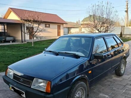 Синий ВАЗ 21099, объемом двигателя 1.6 л и пробегом 120 тыс. км за 2200 $, фото 1 на Automoto.ua