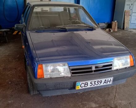 Синий ВАЗ 21099, объемом двигателя 1 л и пробегом 120 тыс. км за 2017 $, фото 1 на Automoto.ua