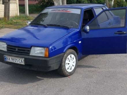 Синій ВАЗ 21099, об'ємом двигуна 1.5 л та пробігом 200 тис. км за 1300 $, фото 1 на Automoto.ua