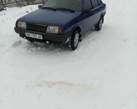 Синий ВАЗ 21099, объемом двигателя 1.5 л и пробегом 3 тыс. км за 2000 $, фото 1 на Automoto.ua