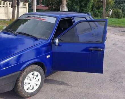 Синій ВАЗ 21099, об'ємом двигуна 1.5 л та пробігом 200 тис. км за 1300 $, фото 1 на Automoto.ua