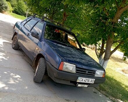 Синій ВАЗ 21099, об'ємом двигуна 1.6 л та пробігом 170 тис. км за 1100 $, фото 1 на Automoto.ua