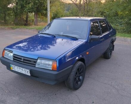 Синий ВАЗ 21099, объемом двигателя 1 л и пробегом 138 тыс. км за 2300 $, фото 1 на Automoto.ua