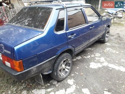 Синій ВАЗ 21099, об'ємом двигуна 1.6 л та пробігом 300 тис. км за 1900 $, фото 1 на Automoto.ua