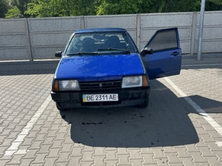 Синій ВАЗ 21099, об'ємом двигуна 1.5 л та пробігом 100 тис. км за 628 $, фото 1 на Automoto.ua