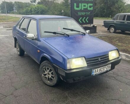 Синій ВАЗ 21099, об'ємом двигуна 1.6 л та пробігом 1 тис. км за 1002 $, фото 1 на Automoto.ua