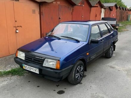 ВАЗ 21099 2007 в Тернополе на Automoto.ua Синий ВАЗ 21099, объемом двигателя 1.6 л и пробегом 185 тыс. км за 1500 $, фото 1 на Automoto.ua