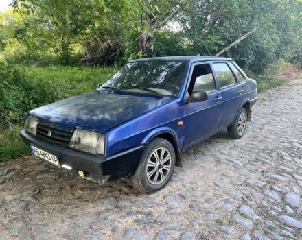 Синий ВАЗ 21099, объемом двигателя 1.6 л и пробегом 289 тыс. км за 1050 $, фото 1 на Automoto.ua