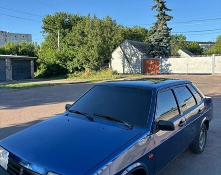 Синий ВАЗ 21099, объемом двигателя 1.6 л и пробегом 191 тыс. км за 2900 $, фото 1 на Automoto.ua